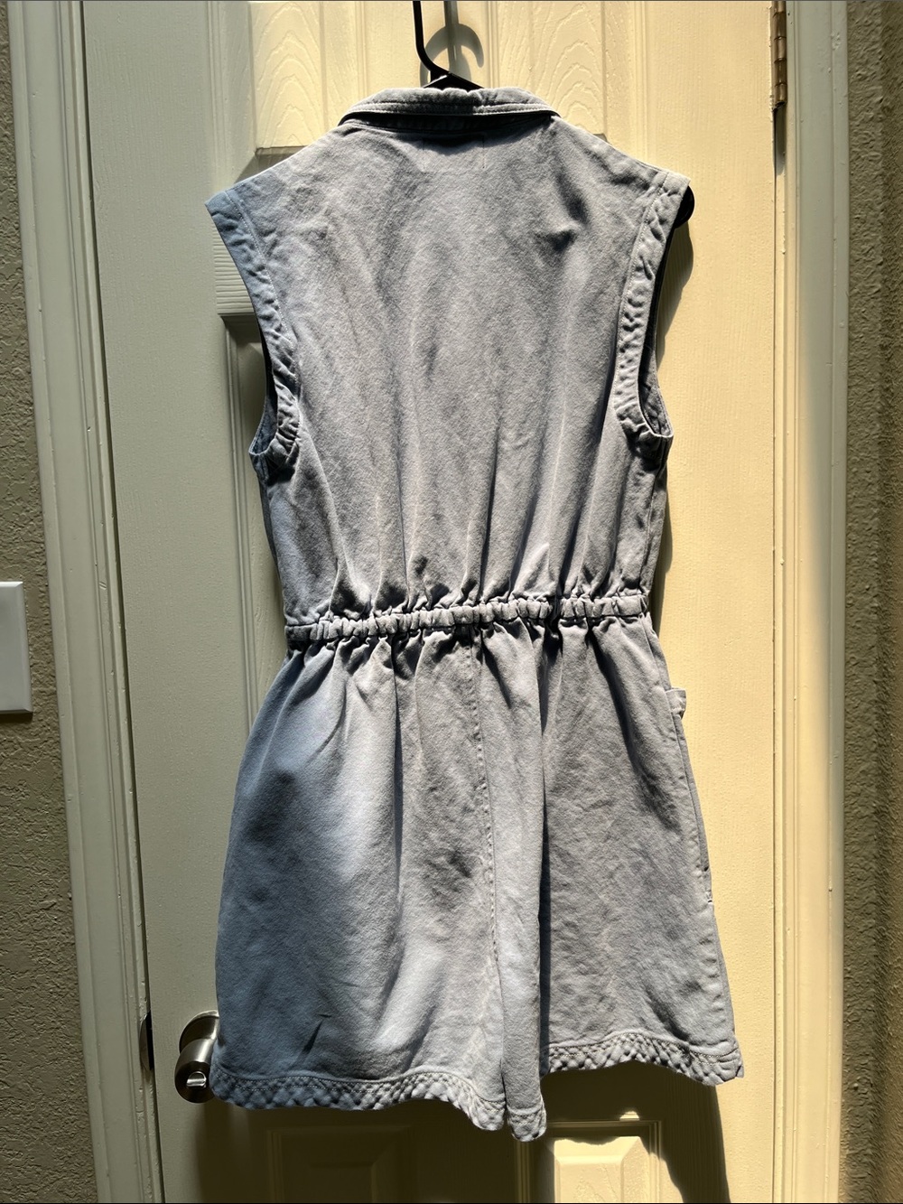 Noble Adult tank suit romper Pebble blue jumpsuit large - Picture 5 of 9